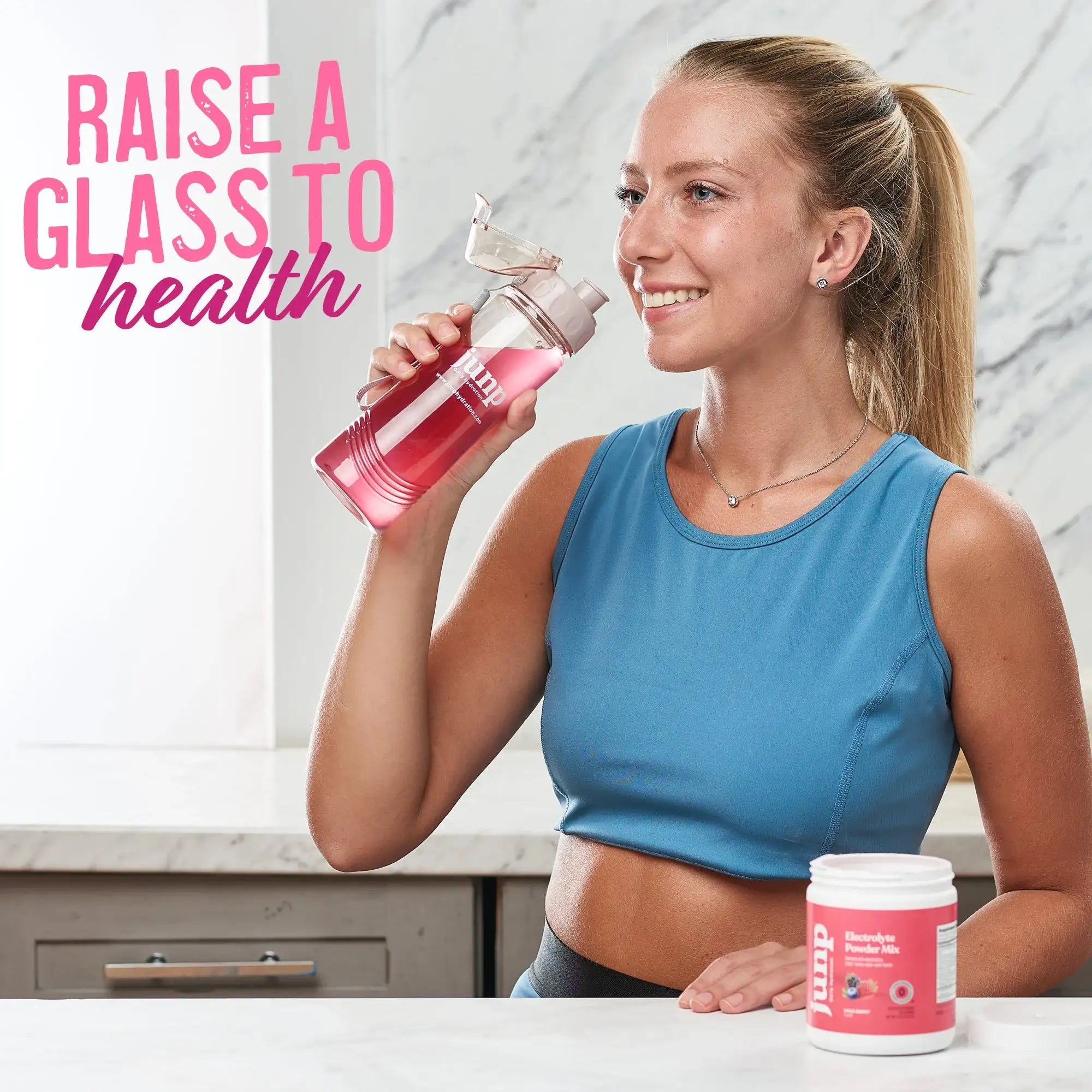 Junp Hydration Electrolyte Powder Mix - Dragonfruit Limeade Flavor - Zero  Sugar - 90 Servings - HSA FSA Eligible - Vegan Keto Gluten Free