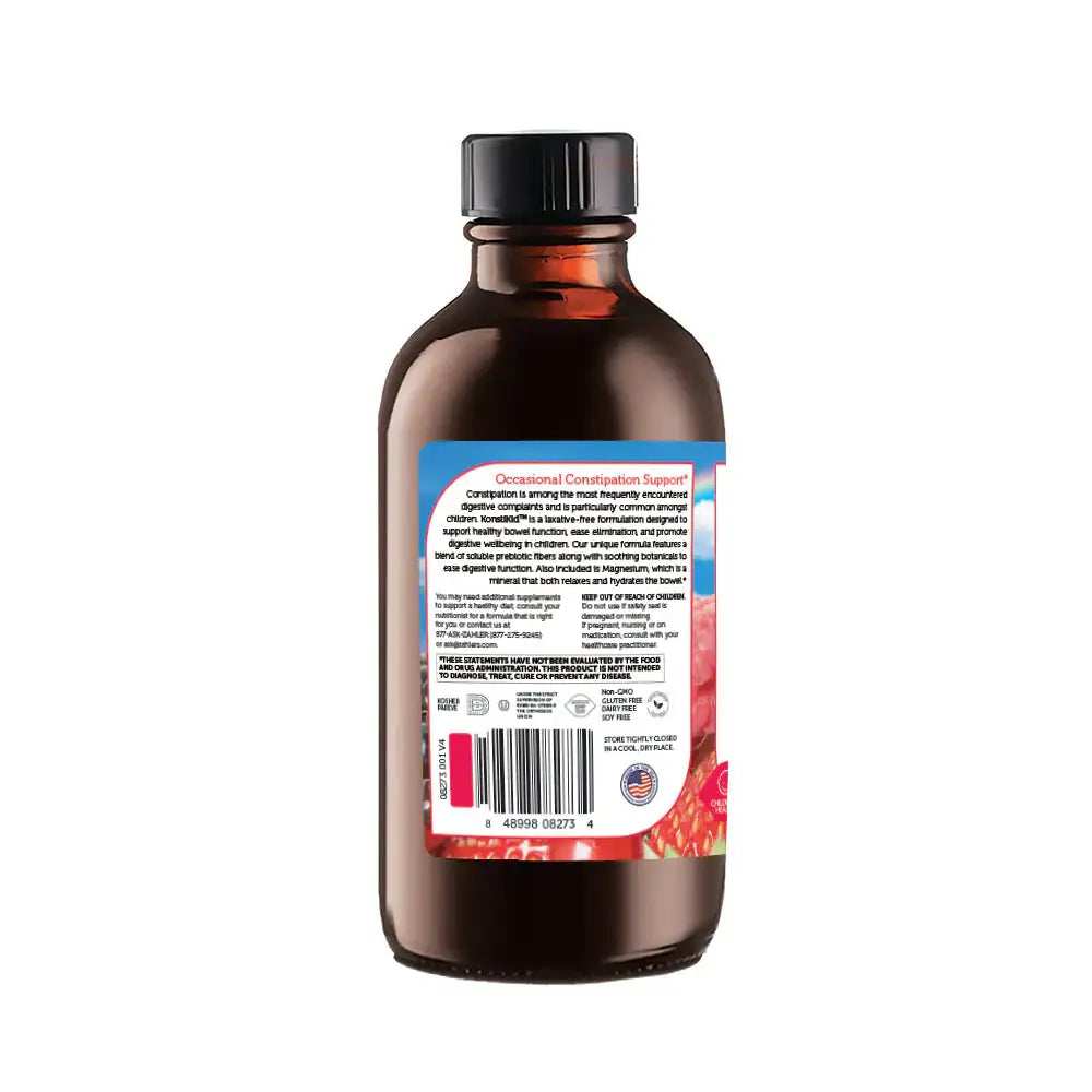 Zahler KonstiKid - Gentle Digestive Support with Magnesium, SunFiber & Fennel - Laxative-Free Liquid - 8 oz - HSA/FSA Eligible