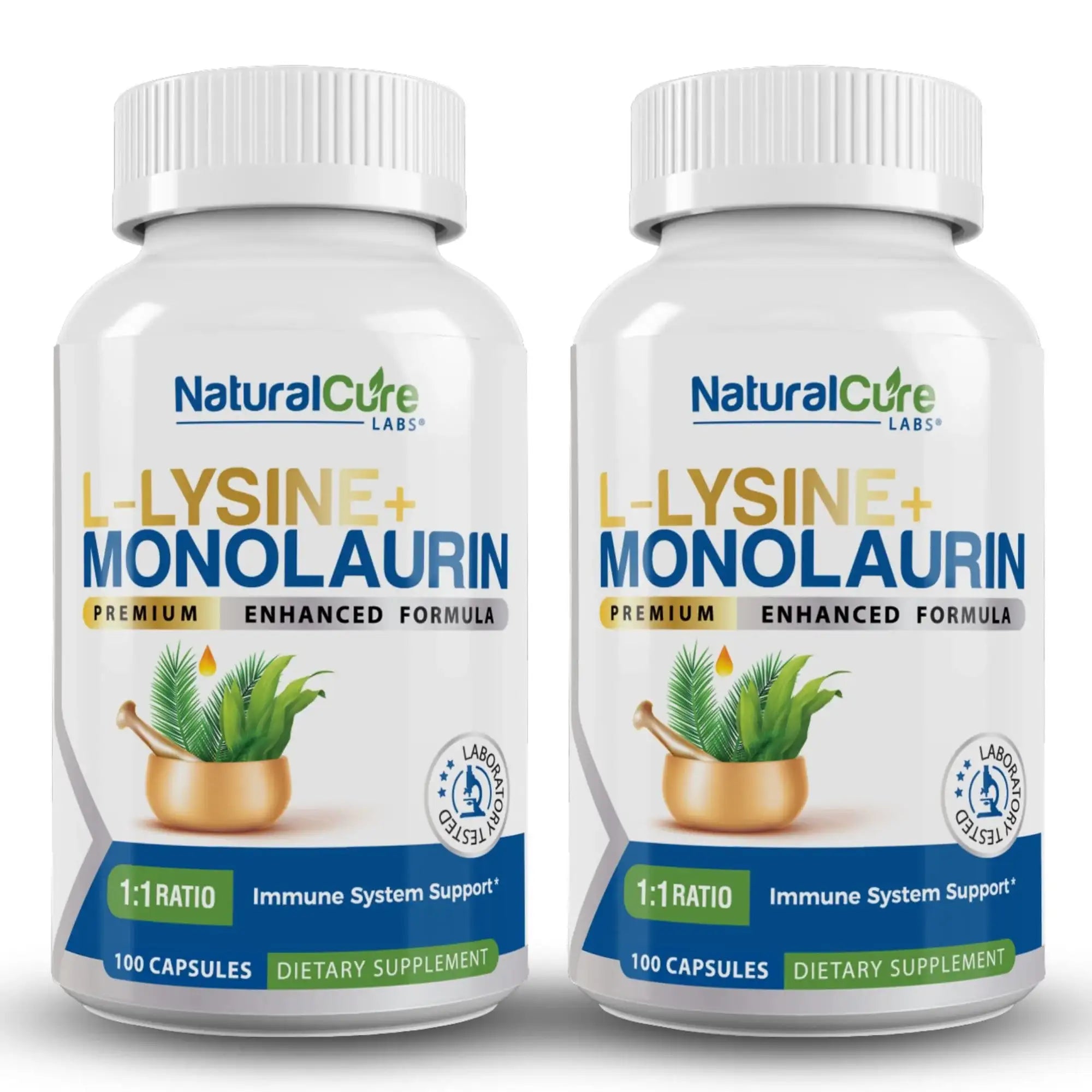 L-Lysine + Monolaurin 600mg