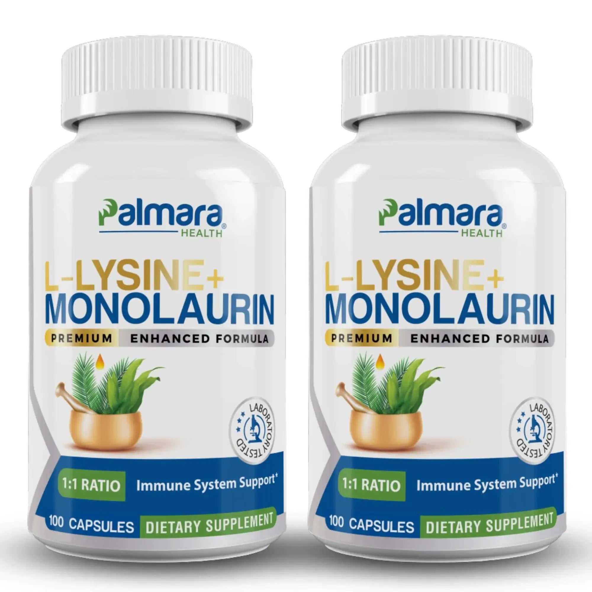 L-Lysine + Monolaurin 1:1 Ratio | Palmara Health