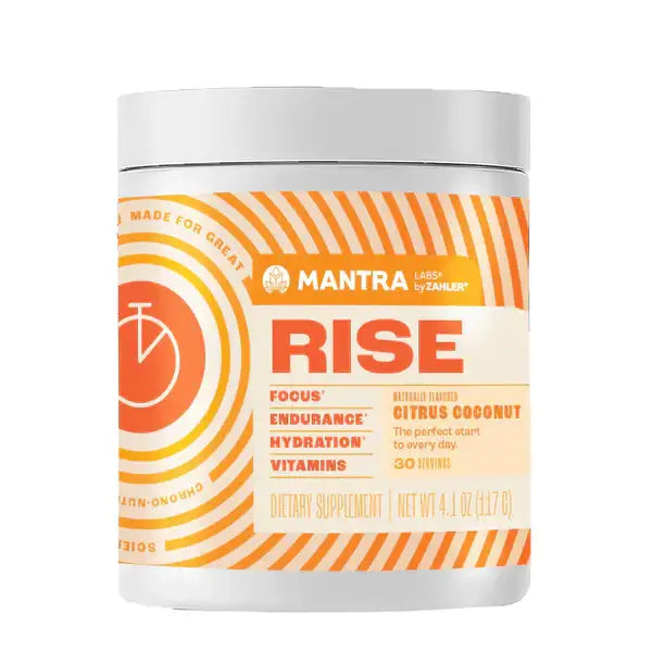 Zahler Mantra Labs Rise - Citrus Coconut Energy Focus Supplement - With Electrolytes Vitamins & Botanicals - 30 Servings - HSA FSA Eligible
