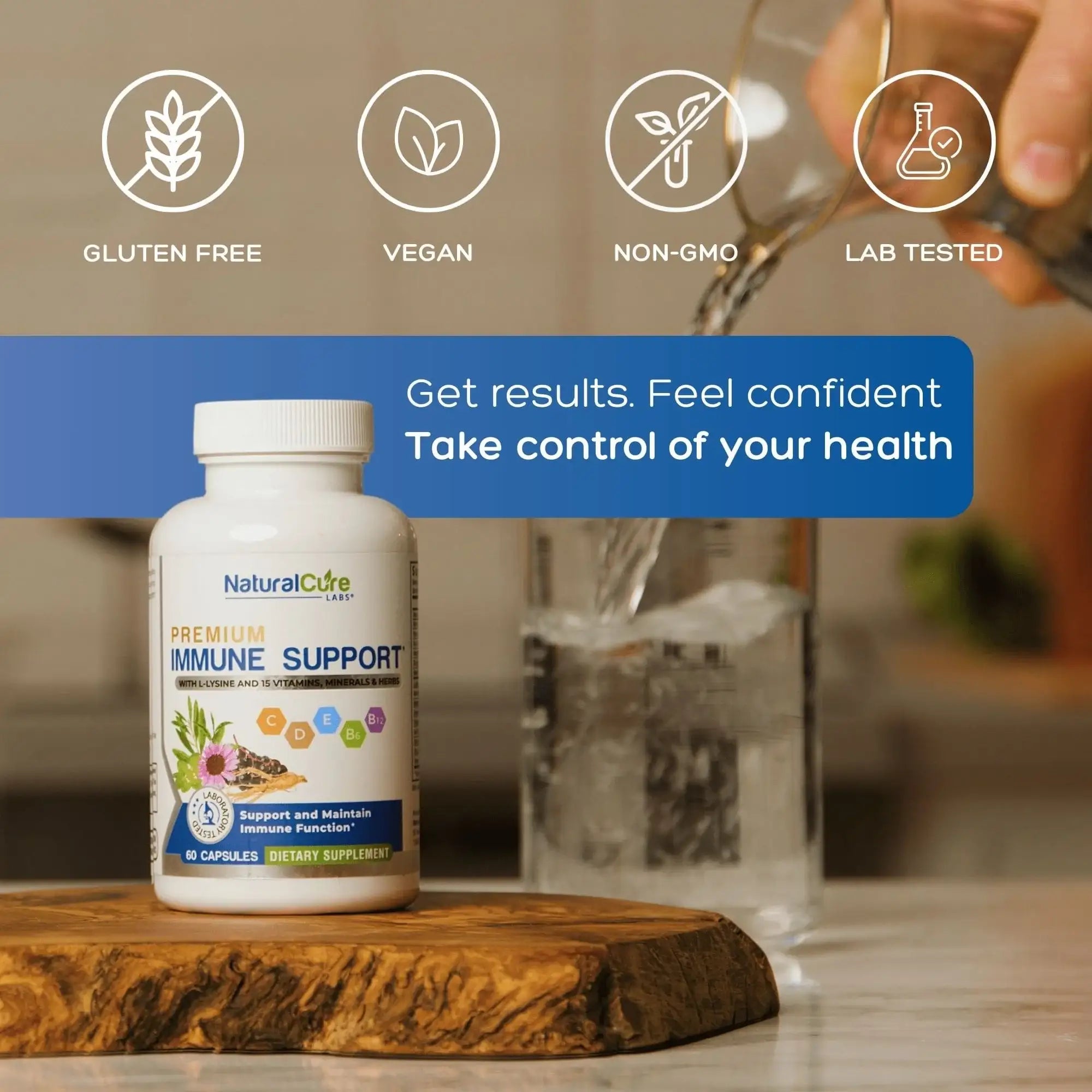Clean L-Lysine & Premium Immune Support
