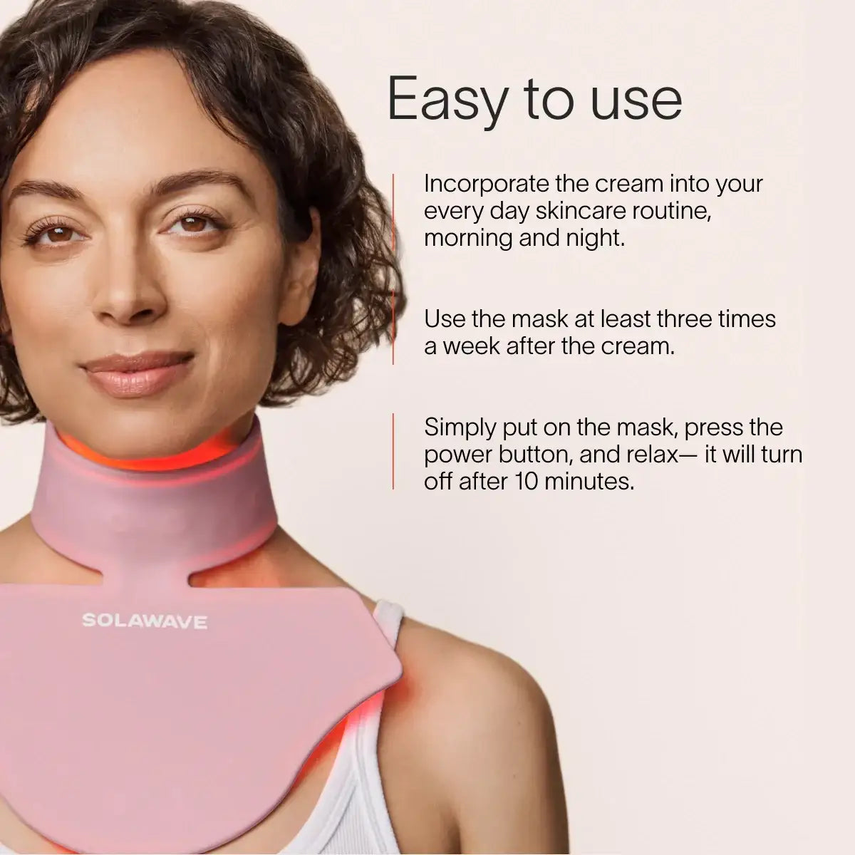 Solawave Neck & Chest Rejuvenating Mask