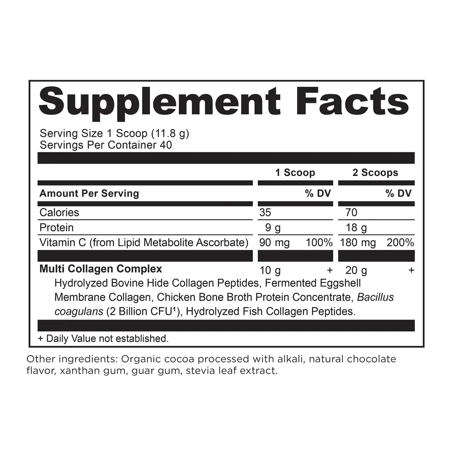 Ancient Nutrition Multi Collagen Protein Powder Chocolate & Vanilla -  10 Collagen Types for Joints Skin Hair Nails Gut Support - HSA FSA Eligible