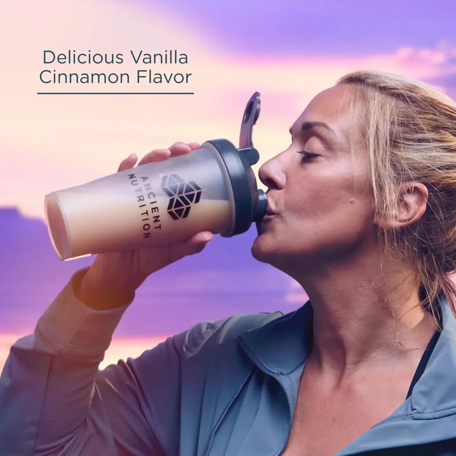Ancient Nutrition Whey Protein + Fat Loss Blend - Vanilla Cinnamon 23g A2 Grass-Fed with  BCAAs Supports Fat Loss Muscle Gain HSA FSA Eligible 20 Servings