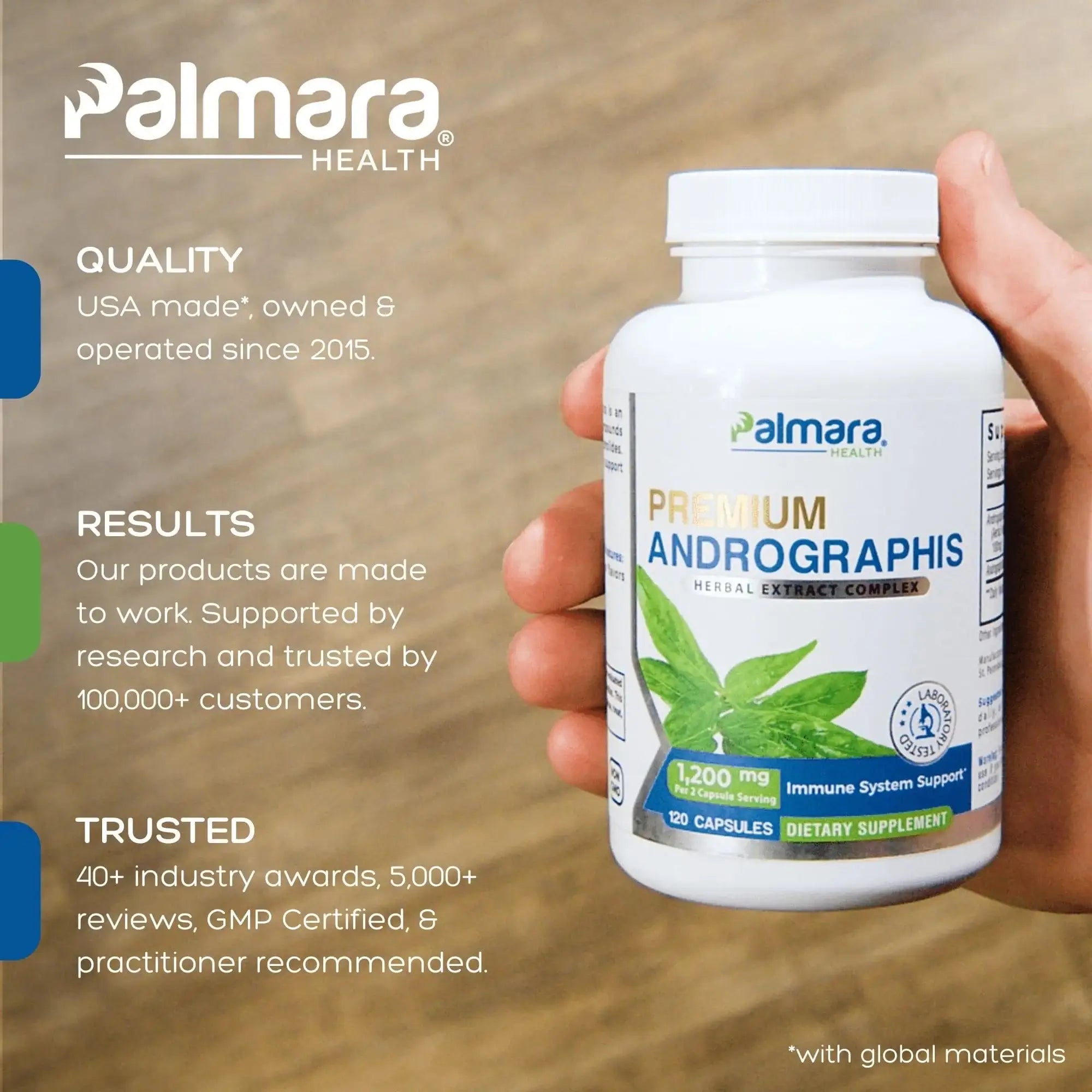 Clean L-Lysine 600mg & Premium Andrographis Extract