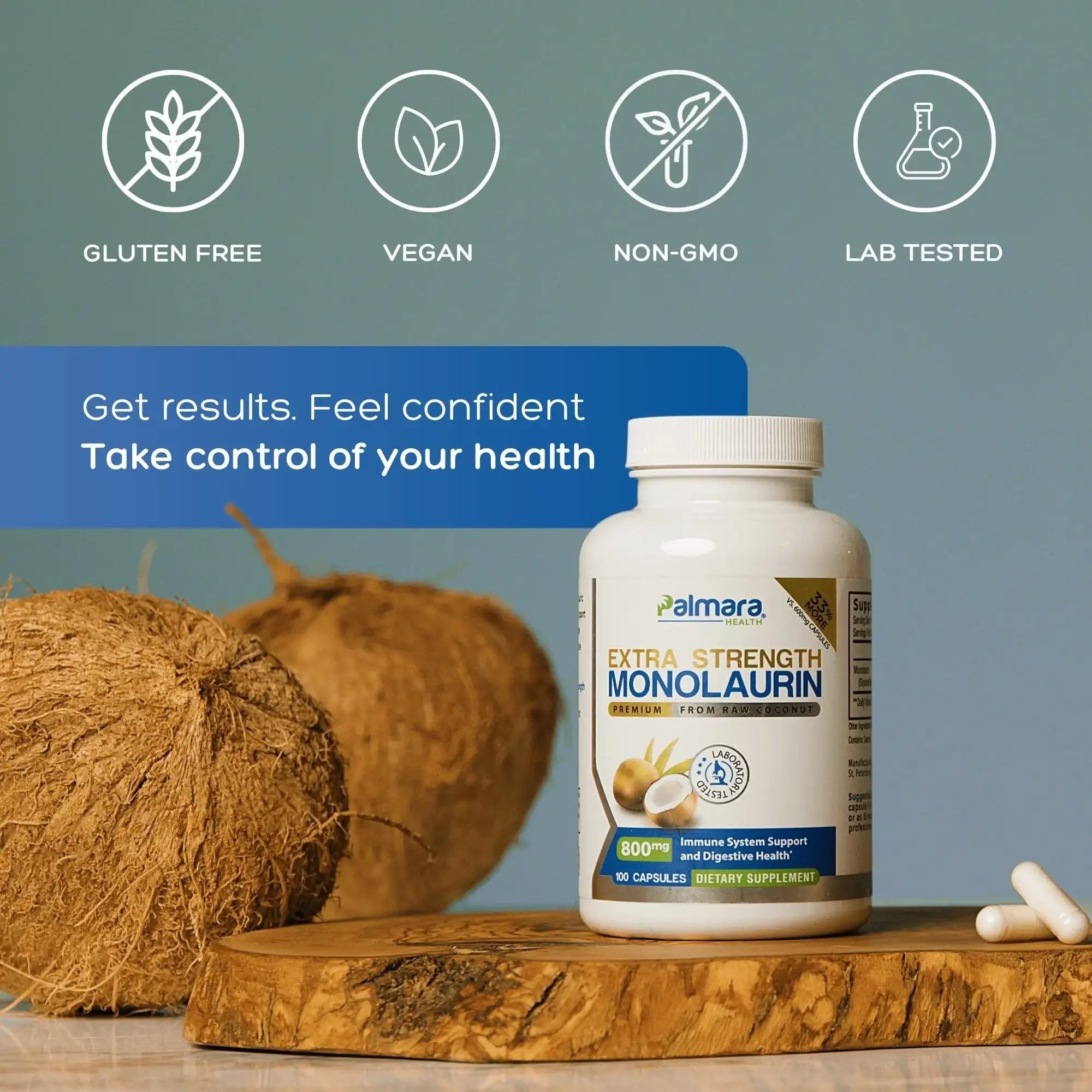 Extra Strength Monolaurin  | Palmara Health
