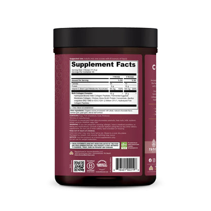 Ancient Nutrition Multi Collagen Protein Powder Chocolate & Vanilla -  10 Collagen Types for Joints Skin Hair Nails Gut Support - HSA FSA Eligible