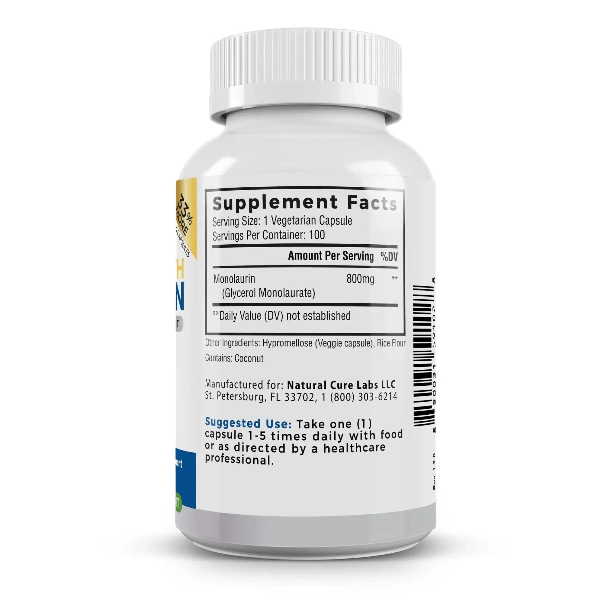 Extra Strength Monolaurin  | Palmara Health