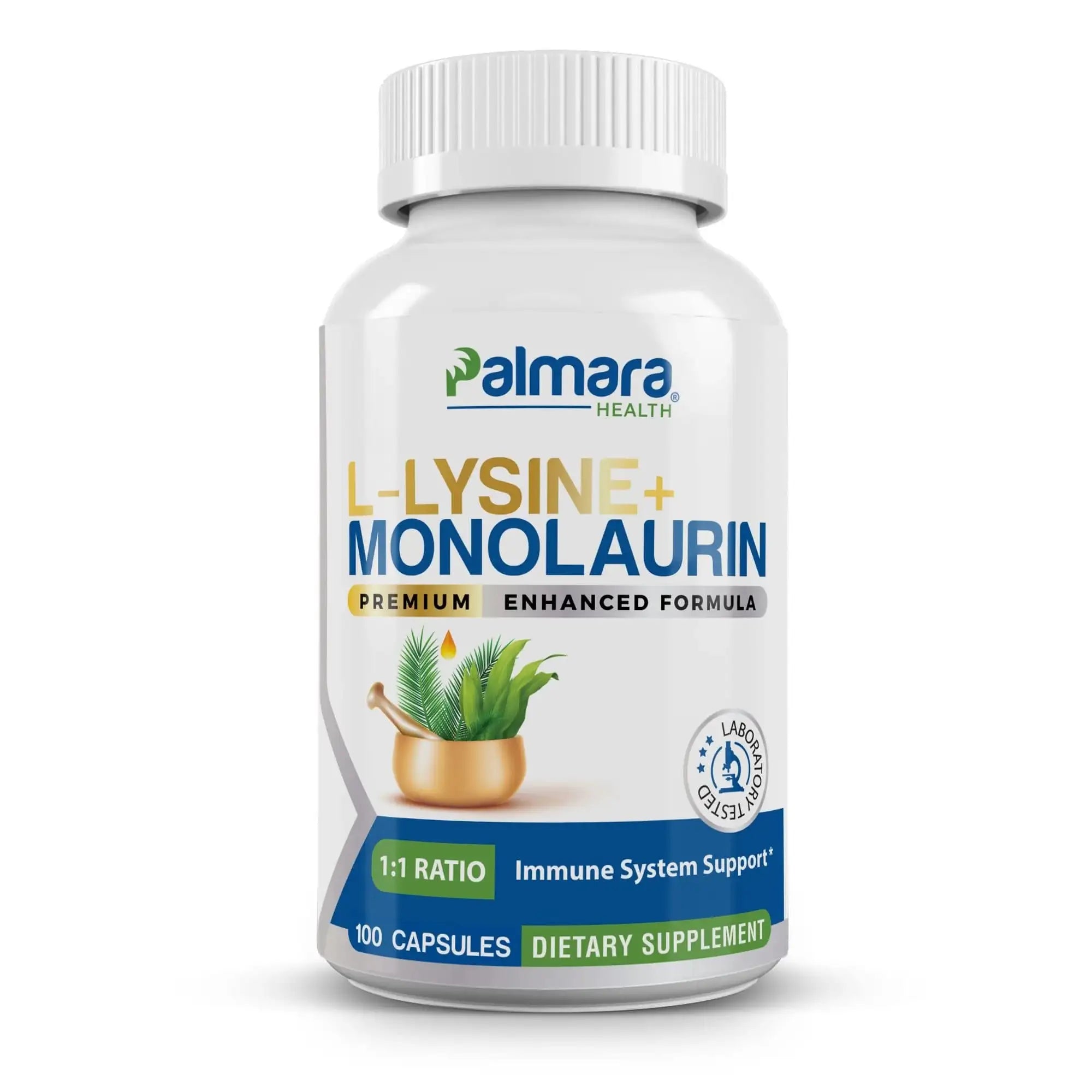 L-Lysine + Monolaurin 1:1 Ratio | Palmara Health