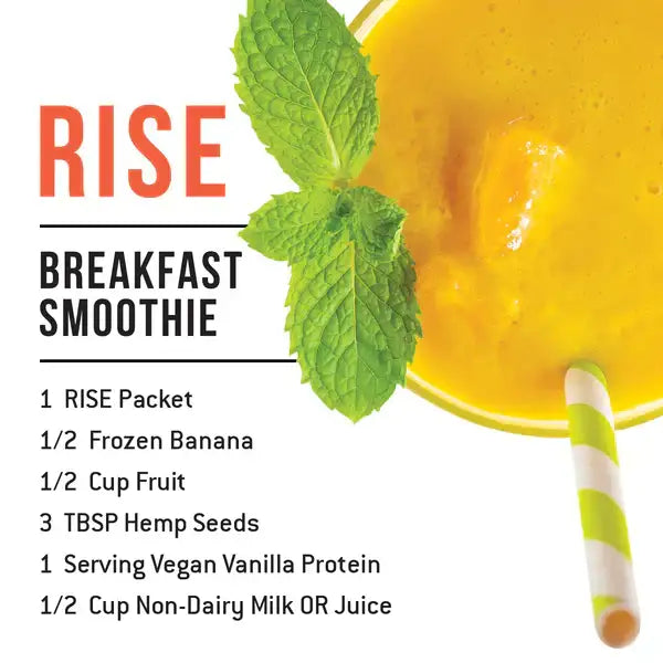 Zahler Mantra Labs Rise - Citrus Coconut Energy Focus Supplement - With Electrolytes Vitamins & Botanicals - 30 Servings - HSA FSA Eligible