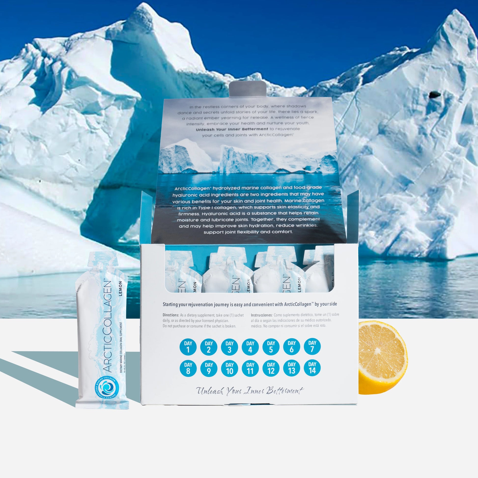 Marine Collagen Supplements Lemon