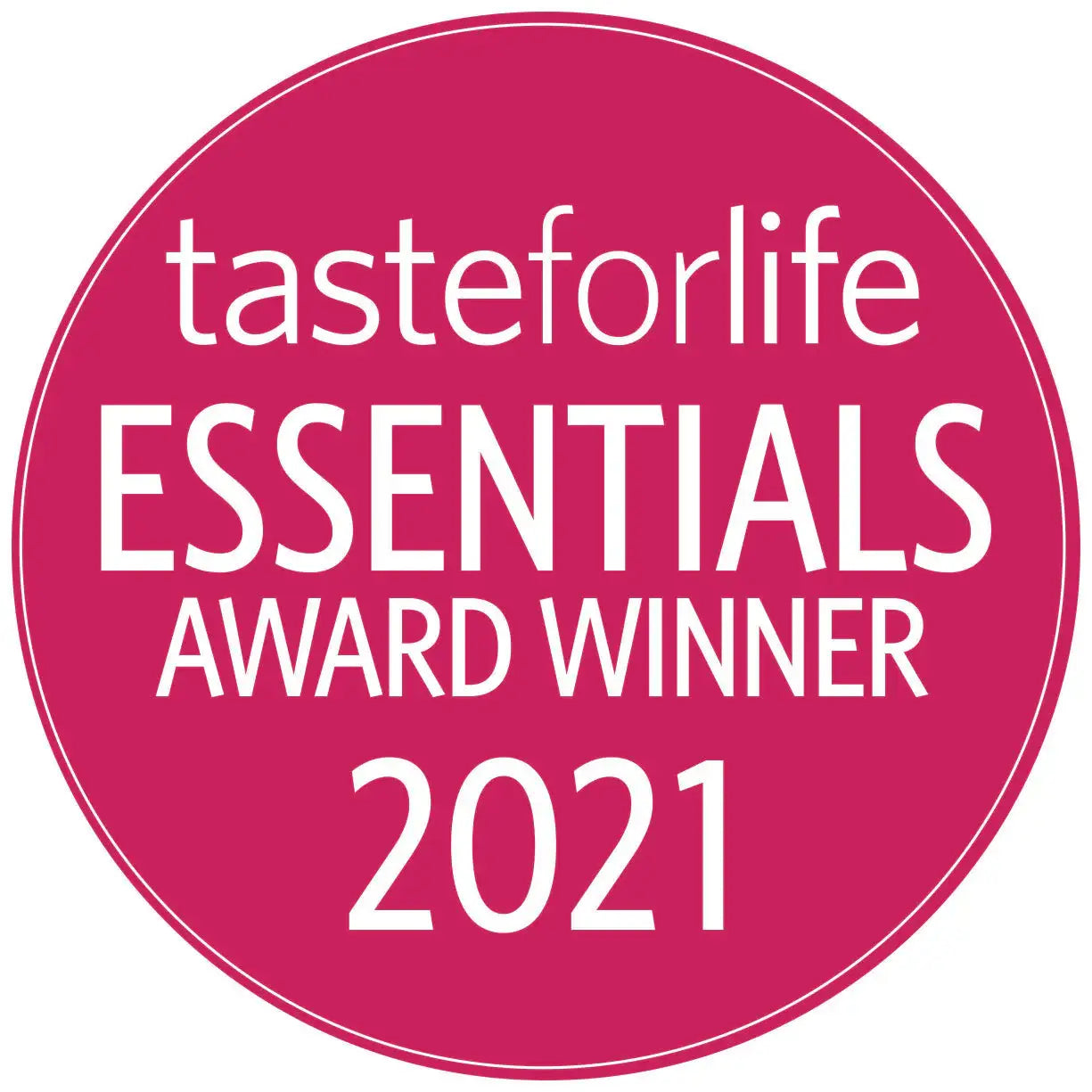Taste for Life Essentials Award Winner 2021 