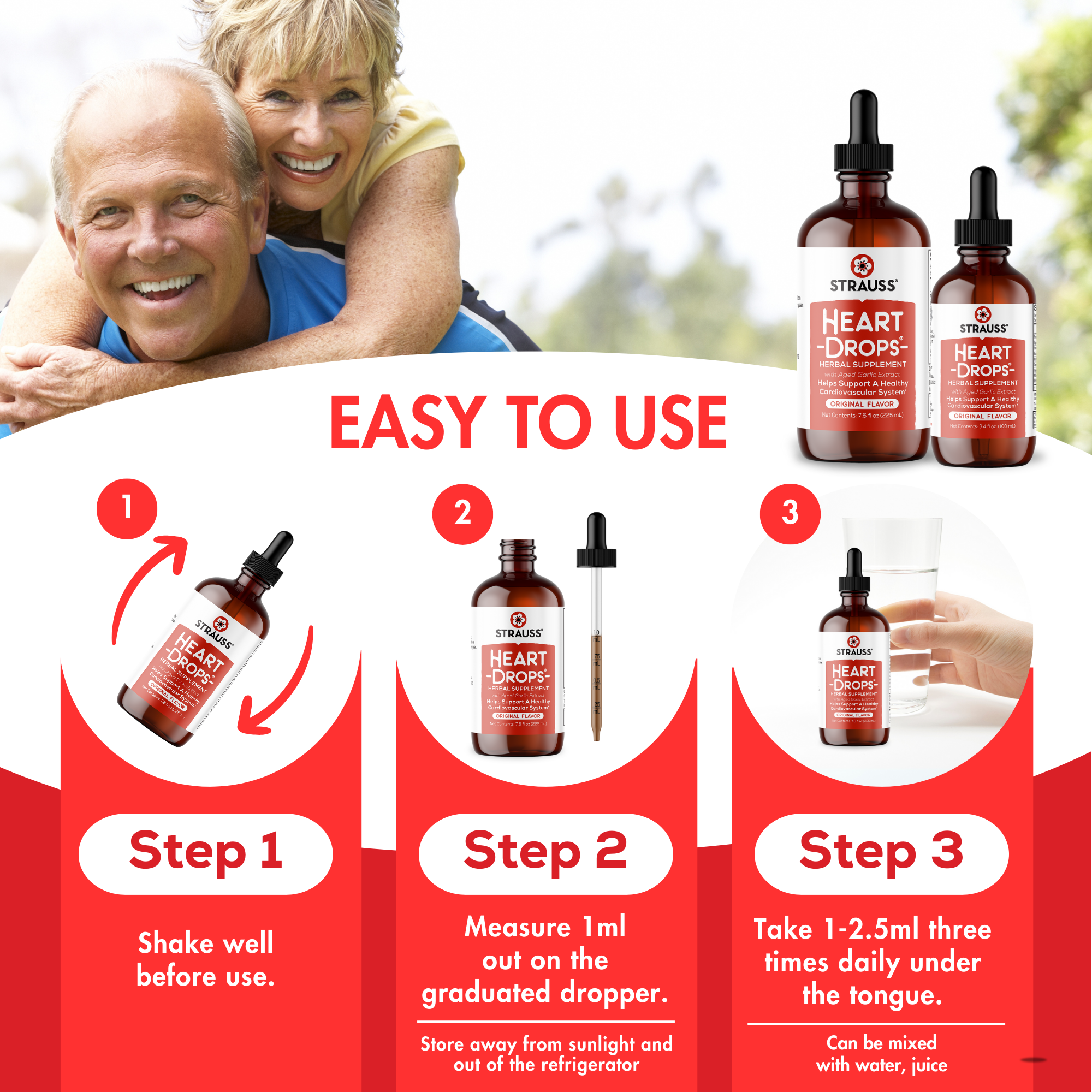 Heartdrops®  1.7 FL OZ