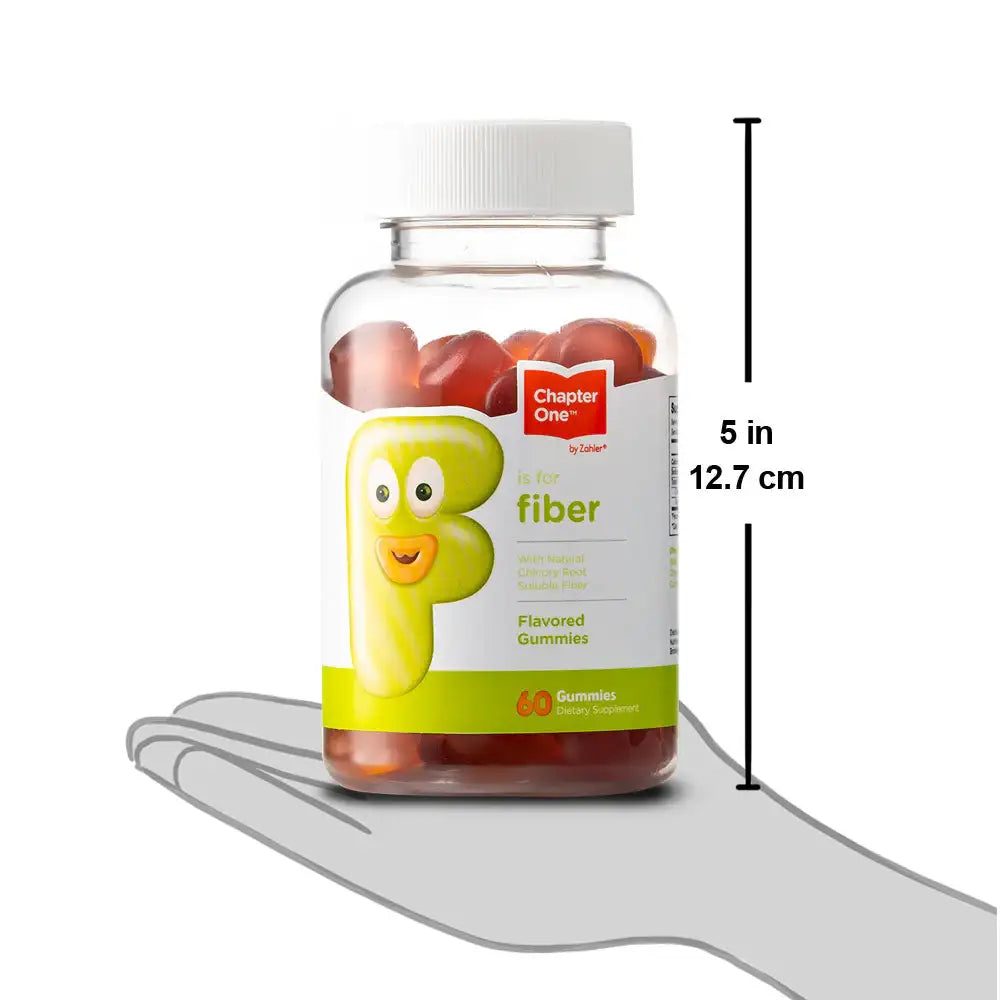 Zahler Fiber Gummies - 3g Chicory Root Fiber for Digestive  Support, Gluten Free, Vegetarian - 60 Gummies | HSA/FSA Eligible