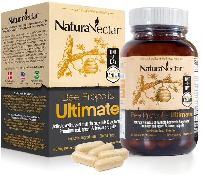 Bee Propolis Ultimate, NSF Contents Certified, 60 capsules