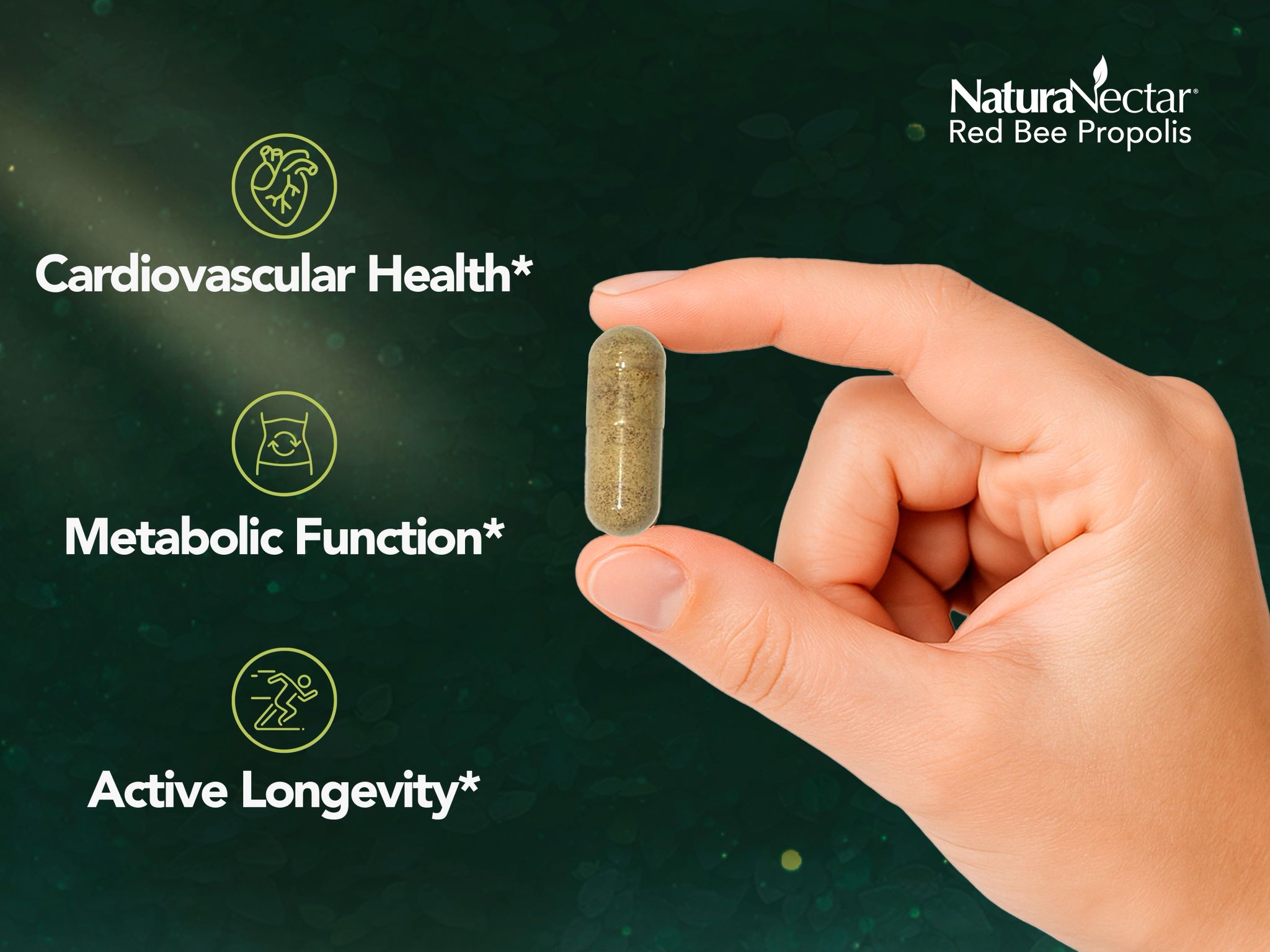 Red Bee Propolis, NSF Contents Certified, 60 Capsules