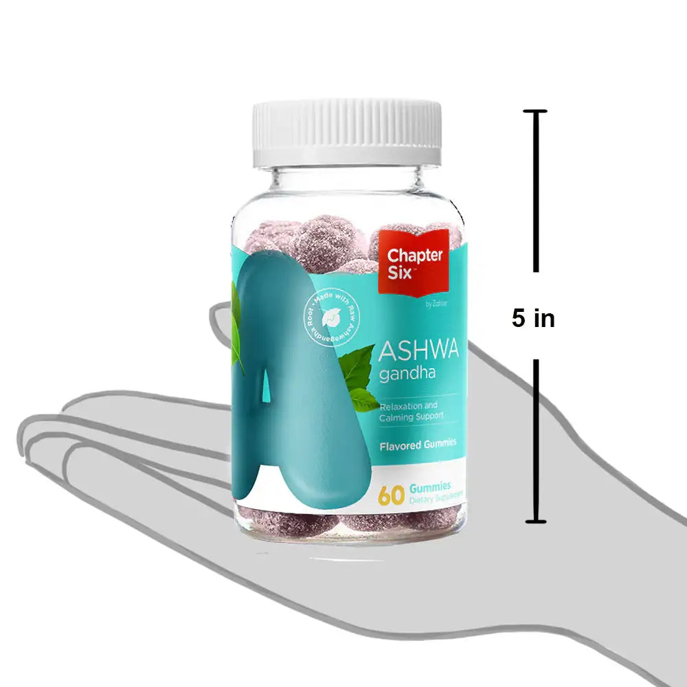 Zahler Ashwagandha Gummies - 300mg KSM-66® for Stress Support, Cherry Flavor, Gluten Free, Vegan, 60 ct - HSA/FSA Eligible