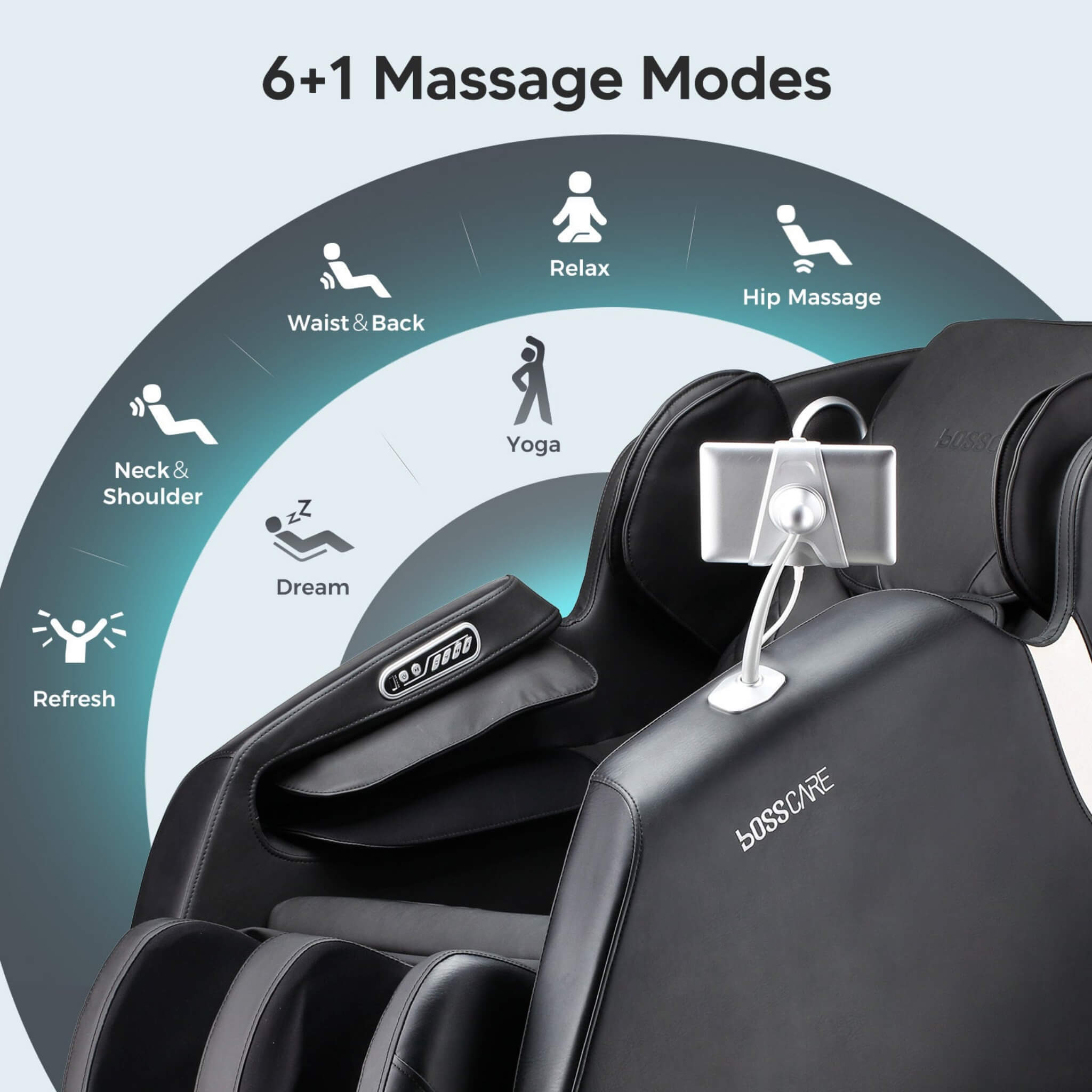 Bosscare Full Body Zero Gravity Shiatsu Recliner Massage
