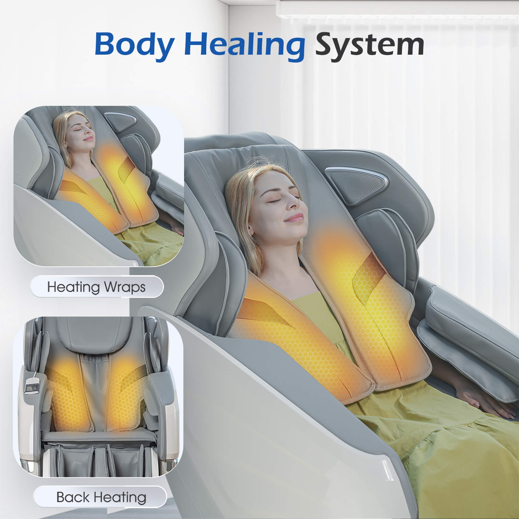 Bosscare Premium Full Body Zero Gravity Massage Chair With Ai