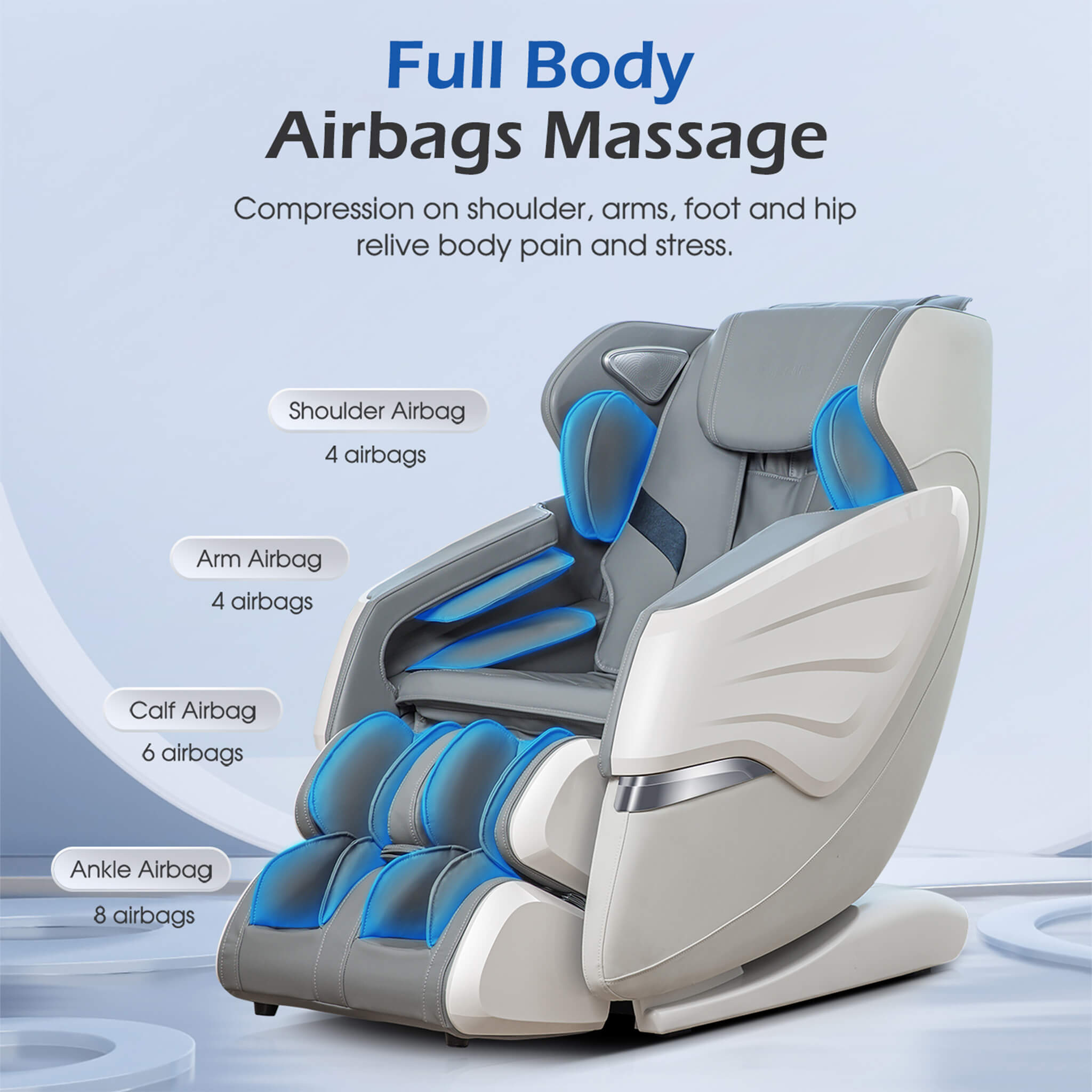 Bosscare Premium Full Body Zero Gravity Massage Chair With