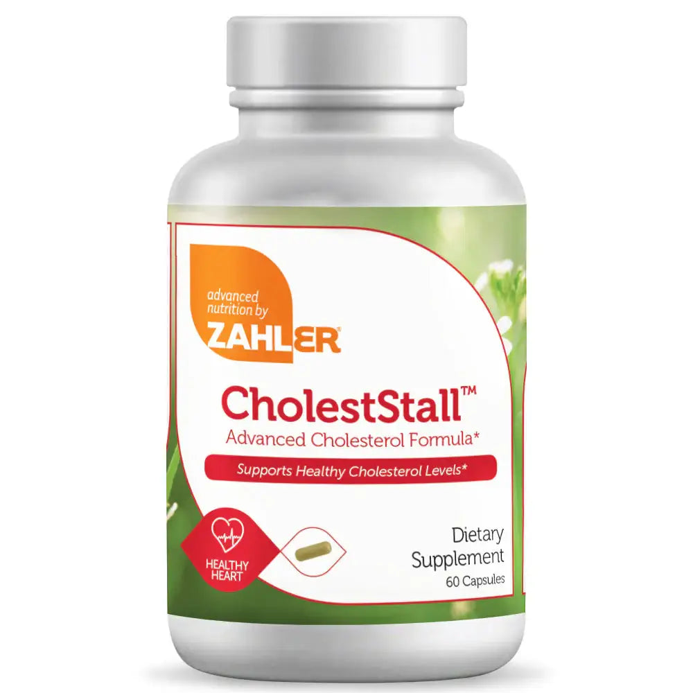 Zahler CholestStall - Bergamot Extract & Cardoon - Cholesterol Support Formula - 30 Capsules - HSA/FSA Eligible