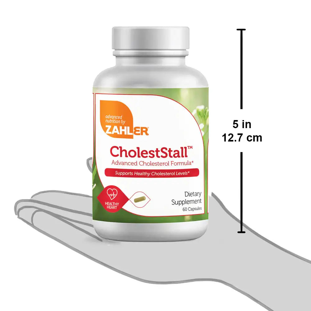 Zahler CholestStall - Bergamot Extract & Cardoon - Cholesterol Support Formula - 30 Capsules - HSA/FSA Eligible