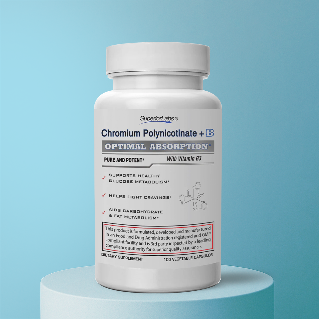 Chromium Polynicotinate + B