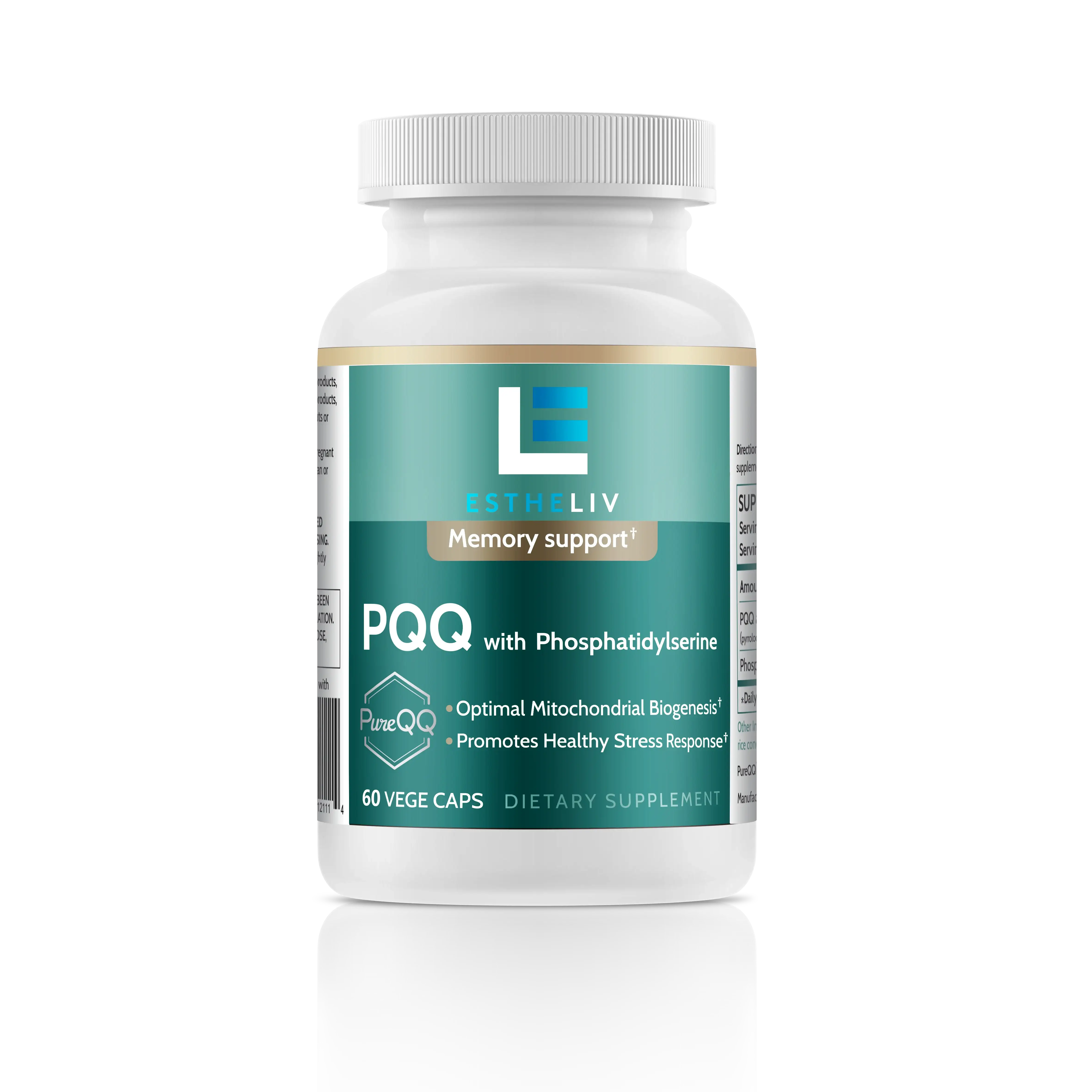 ESTHELIV® PQQ with Phosphatidylserine (Memory Support) 60 VegeCaps