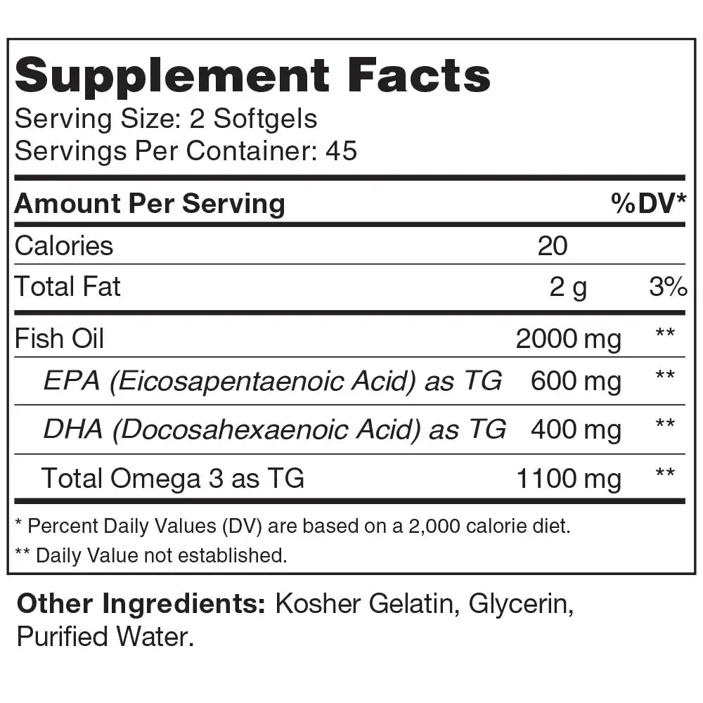 Omega 3 Platinum