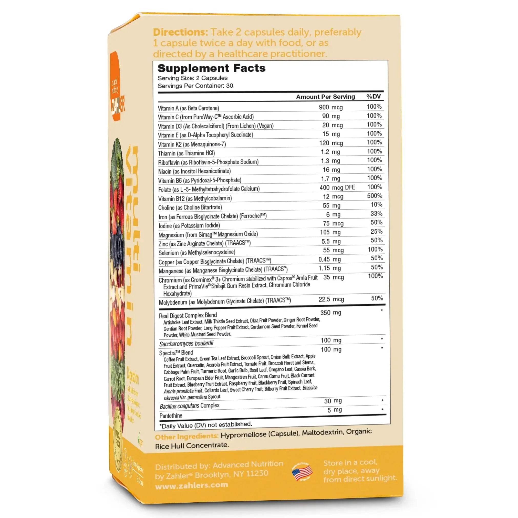 Multivitamin Digestion