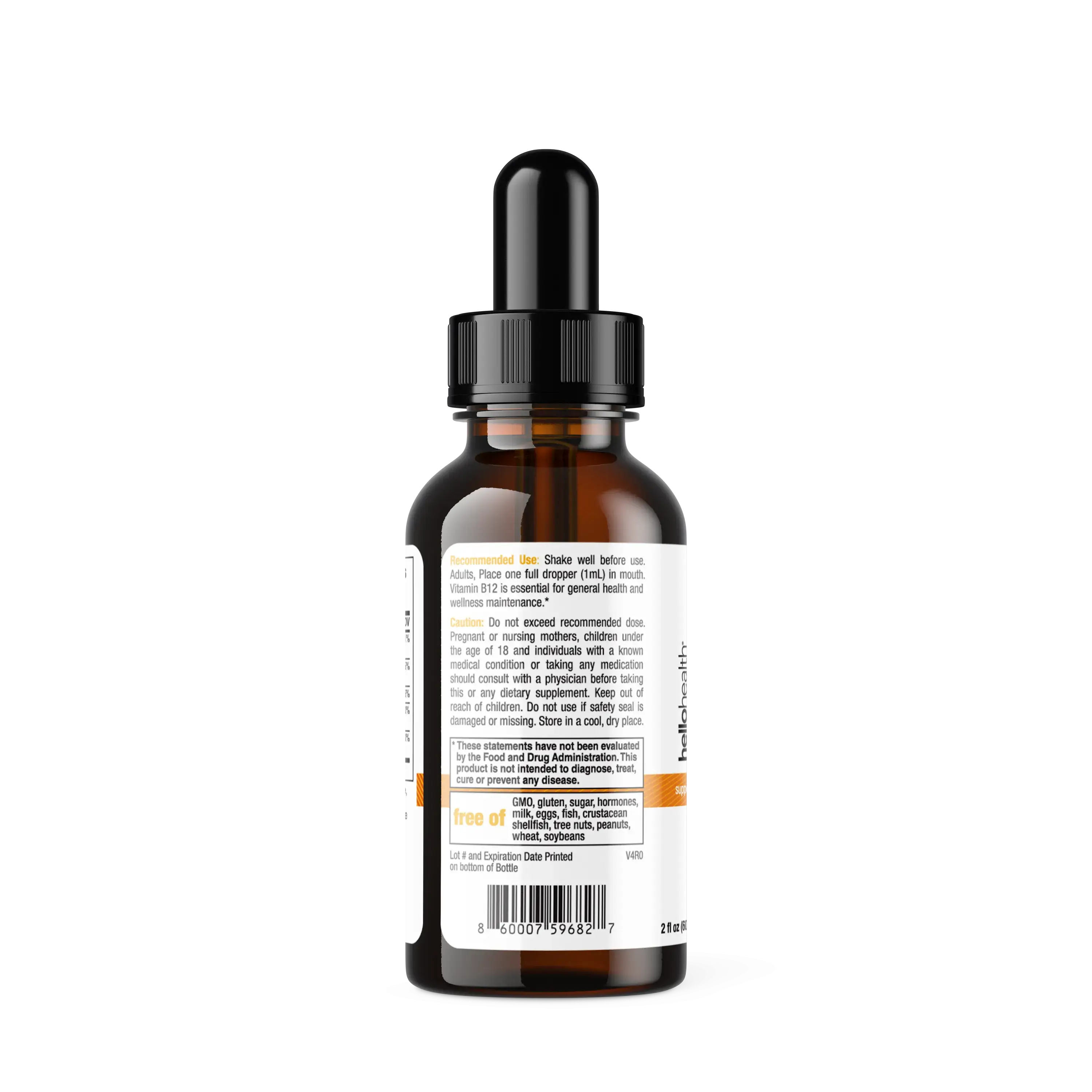Vitamin B12 drops