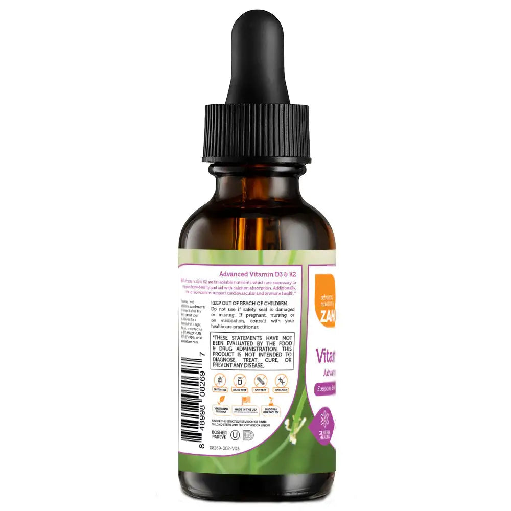 Vitamin D3 and K2 Liquid