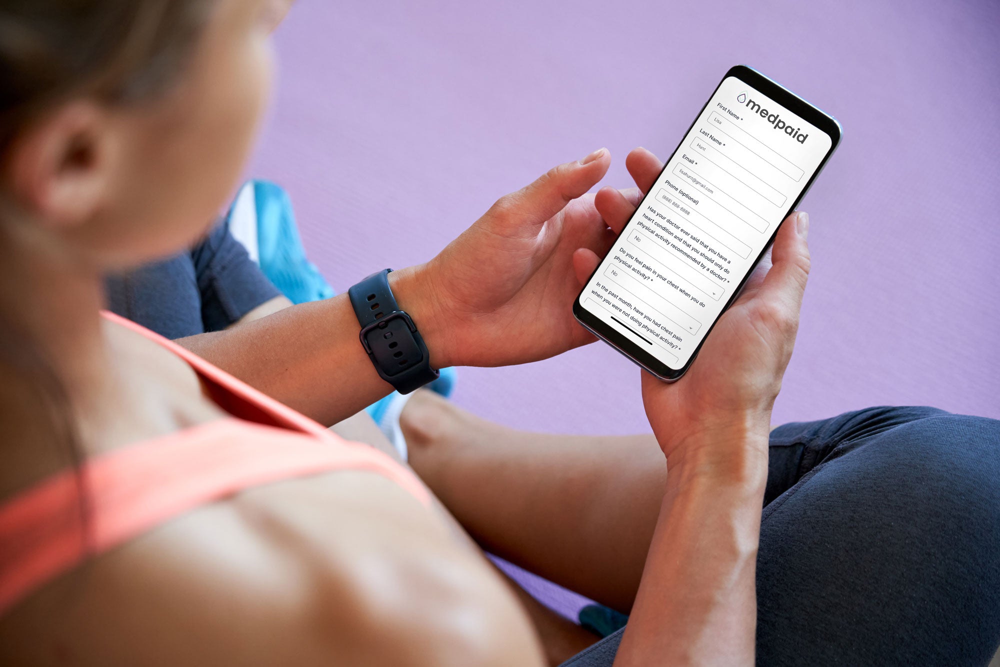 Get notified through our app